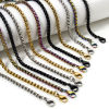 Picture of Wholesale Box Chain Necklace, 304 Stainless Steel, Unisex Minimalist Gift Jewelry For Retailer, 1 Piece