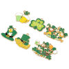 Picture of Zinc Based Alloy St Patrick's Day Pendants Gold Plated Multicolor Enamel