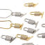 Brass Toggle Clasps Lock Multicolor Micro Pave Clear Cubic Zirconia