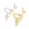 Picture of Brass Pendants Wholesale Multicolor Snake Animal 3D 3.9cm x 1.7cm