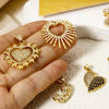 Picture of Valentine's Day Charms 18K Gold Plated Heart
