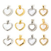Imagen de 2 Unidades día de San Valentín Colgantes Charms Corazón Multicolor