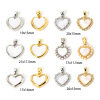 Imagen de 2 Unidades día de San Valentín Colgantes Charms Corazón Multicolor