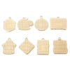 Picture of Zinc Based Alloy Travel Camping Theme Pendants Gold Plated Multicolor Enamel
