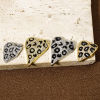 Picture of Brass Valentine's Day Charms Multicolor Heart Leopard Print Micro Pave