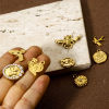 Picture of Eco-friendly PVD Vacuum Plating 304 Stainless Steel Pendants 18K Real Gold Plated