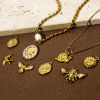 Picture of Eco-friendly PVD Vacuum Plating 304 Stainless Steel Pendants 18K Real Gold Plated