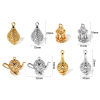 Picture of Eco-friendly Brass Charms Real Gold Plated 3D