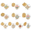 Picture of Eco-friendly 304 Stainless Steel Oil Painting Style Charms Multicolor Enamel