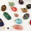 Picture of Eco-friendly Brass & Gemstone Charms 18K Real Gold Plated Geometric Multicolour Cubic Zirconia