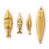 Picture of Eco-friendly PVD Vacuum Plating 304 Stainless Steel Ocean Jewelry Charms 18K Real Gold Plated Fish Animal 3D