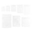 PVC Grip Seal Zip Lock Bags Rectangle Transparent Clear