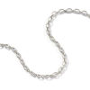 Picture of Wholesale Handmade Link Chain Necklace, Silver Tone 304 Stainless Steel, Unisex Eco-friendly Exquisite Simple & Casual Gift Jewelry For Retailer, 40cm(15.7") + 5cm(2") long, 1 Piece