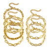 Picture of Wholesale Handmade Link Chain Bracelets, 18K Gold Plated 304 Stainless Steel, Unisex Eco-friendly Stylish Minimalist Gift Jewelry Supply 17cm(6.7") long