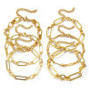 Picture of Wholesale Handmade Link Chain Bracelets, 18K Gold Plated 304 Stainless Steel, Unisex Eco-friendly Stylish Minimalist Gift Jewelry Supply 17cm(6.7") long