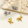 Picture of Eco-friendly 304 Stainless Steel Charms Multicolor Horse Animal