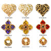 Picture of Eco-friendly PVD Vacuum Plating Waterproof Anti-Tarnish Hypoallergenic 304 Stainless Steel Charms 18K Real Gold Plated Leopard Print