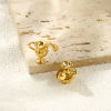 Picture of Eco-friendly PVD Vacuum Plating Waterproof Anti-Tarnish Hypoallergenic 304 Stainless Steel Charms 18K Real Gold Plated Bottle 3D
