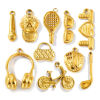 Picture of Eco-friendly PVD Vacuum Plating Waterproof Anti-Tarnish Hypoallergenic 304 Stainless Steel Charms 18K Real Gold Plated
