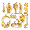Picture of Eco-friendly PVD Vacuum Plating Waterproof Anti-Tarnish Hypoallergenic 304 Stainless Steel Charms 18K Real Gold Plated