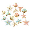 Picture of Eco-friendly PVD Vacuum Plating Waterproof Anti-Tarnish Hypoallergenic 304 Stainless Steel Charms 18K Real Gold Plated Enamel Pearlized