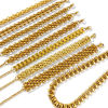 Picture of Wholesale Link Chain Necklace & Bracelet, 18K Gold Plated 304 Stainless Steel, Women's Eco-friendly Simple Stylish Gift Jewelry For Retailer