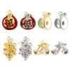Picture of Brass 3D Charms Wholesale Multicolor Fruit Enamel Multicolour Cubic Zirconia