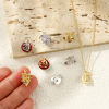 Picture of Brass 3D Charms Wholesale Multicolor Fruit Enamel Multicolour Cubic Zirconia
