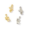 Picture of Brass West Cowboy Charms Wholesale Cactus Mini Clear Cubic Zirconia