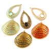 Picture of Eco-friendly PVD Waterproof Anti-Tarnish Hypoallergenic 304 Stainless Steel Charms Wholesale 18K Real Gold Plated