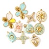 Picture of Eco-friendly PVD Waterproof Anti-Tarnish Hypoallergenic 304 Stainless Steel Charms Wholesale 18K Real Gold Plated