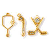 Picture of Eco-friendly PVD Waterproof Anti-Tarnish Hypoallergenic 304 Stainless Steel Sport Connectors Charms Pendants Wholesale 18K Real Gold Plated