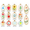Picture of Eco-friendly PVD Waterproof Anti-Tarnish Hypoallergenic 304 Stainless Steel Charms Wholesale 18K Real Gold Plated Printed
