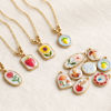 Picture of Eco-friendly PVD Waterproof Anti-Tarnish Hypoallergenic 304 Stainless Steel Charms Wholesale 18K Real Gold Plated Printed