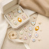 Picture of Eco-friendly PVD Waterproof Anti-Tarnish Hypoallergenic 304 Stainless Steel Charms Wholesale 18K Real Gold Plated Printed