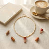 Picture of Brass Charms Wholesale 18K Gold Plated Multicolor Enamel Beverages 3D