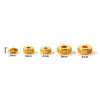 Picture of Eco-friendly PVD Waterproof Anti-Tarnish Hypoallergenic 304 Stainless Steel Beads For DIY Jewelry Making Wholesale 18K Real Gold Plated Wheel
