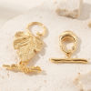 Picture of 2 Sets Eco-friendly Brass Toggle Clasps Wholesale Real Gold Plated