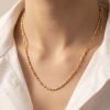 Picture of Wholesale Ball Chain Necklace, 304 Stainless Steel, Unisex Eco-friendly Simple Stylish Gift Jewelry For Retailer, 40cm(15.7") + 5cm(2") long, Chain Size: 2mm, 1 Piece