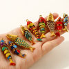 Picture of 1 Piece Eco-friendly PVD Waterproof Anti-Tarnish Hypoallergenic 304 Stainless Steel Ocean Jewelry Pendants Wholesale 18K Real Gold Plated Multicolor Fish Animal 3D Movable