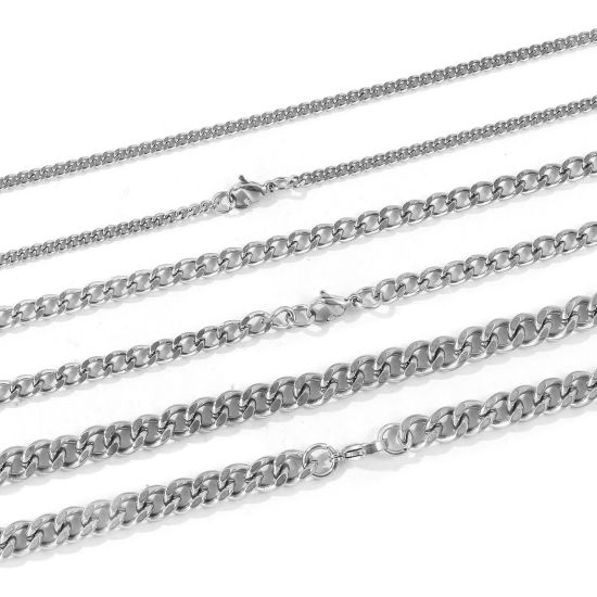 卸売り 喜平チェーン ネックレス、 多色 304ステンレス鋼、 レディース エコフレンドリー シンプル ファッション おしゃれ プレゼント小売宝飾 1 本 の画像
