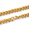 Picture of Wholesale Curb Link Chain Necklace, Multicolor 304 Stainless Steel, Women's Eco-friendly Simple Stylish Gift Jewelry For Retailer, 1 Piece