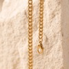 Picture of Wholesale Curb Link Chain Necklace, Multicolor 304 Stainless Steel, Women's Eco-friendly Simple Stylish Gift Jewelry For Retailer, 1 Piece