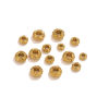 Picture of 10 PCs Eco-friendly 304 Stainless Steel Spacer Beads For DIY Bracelet Jewelry Making Findings Wholesale Multicolor Bird Nest