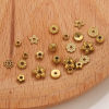 Picture of 10 PCs Eco-friendly 304 Stainless Steel Spacer Beads For DIY Bracelet Jewelry Making Findings Wholesale Multicolor Flower