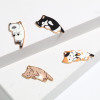 Immagine di Zinc Based Alloy Pendants Cat Animal