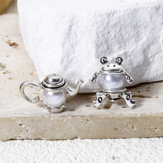 Image de Coupelles en Alliage de Zinc Animal Multicolore