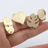 Picture of Zinc Based Alloy Ear Post Stud Earrings Findings