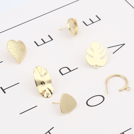 Picture of Zinc Based Alloy Ear Post Stud Earrings Findings