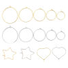 Picture of 304 Stainless Steel Hoop Earrings Multicolor